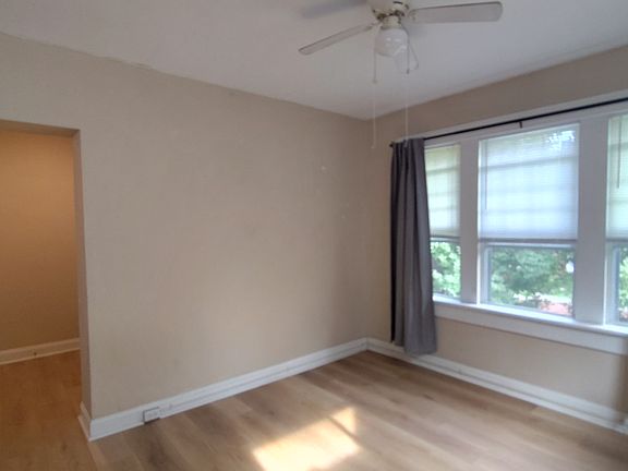 Living room and apartment entrance