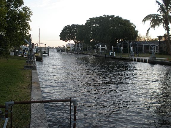 Canal view to the south