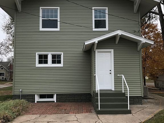 back side of the house