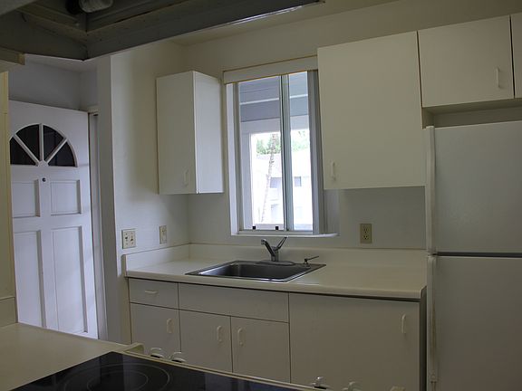 kitchen with window above sink