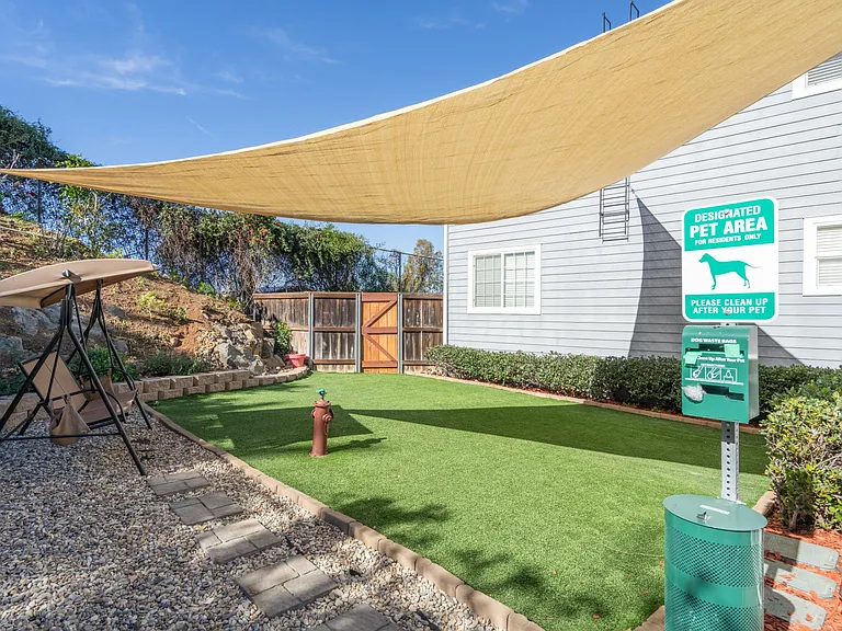Community dog space
