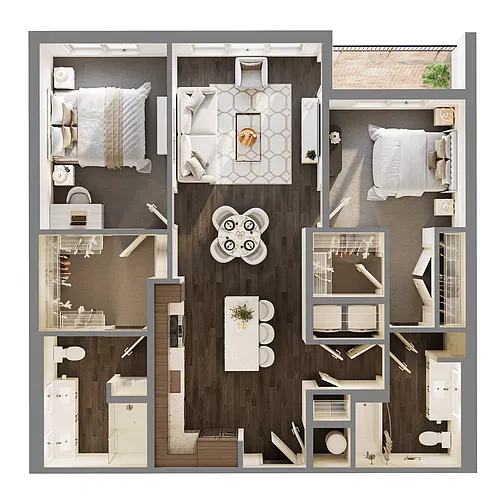 Floor plan B3