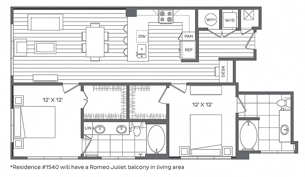 Floor plan 2I