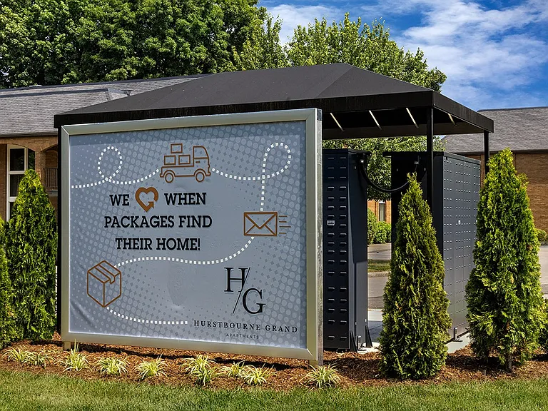 24-hour Amazon package hub
