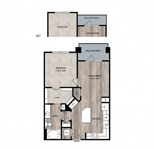 Floor plan A21