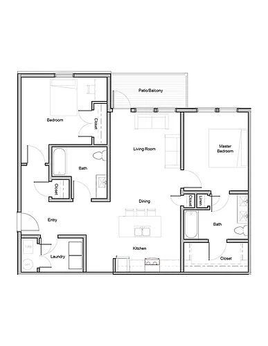 Floor plan 3 Bedroom