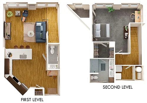 Floor plan Opryland Townhome