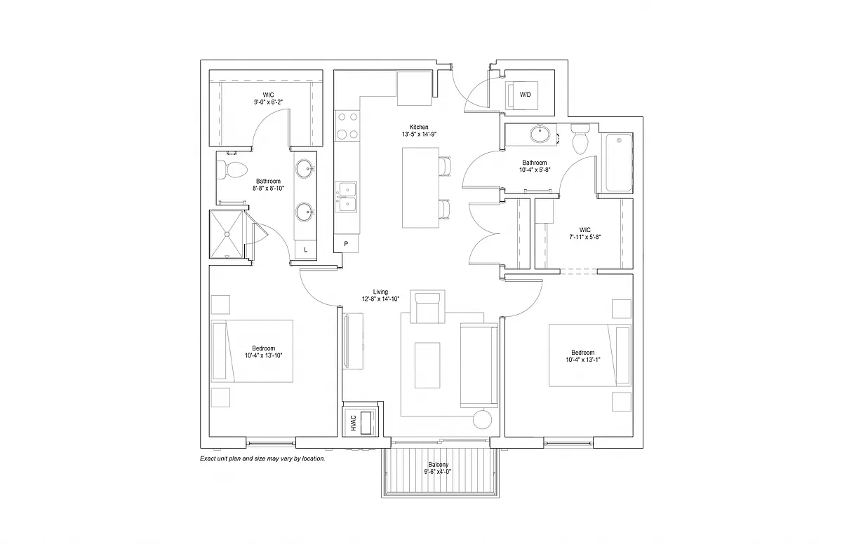 Floor plan B1