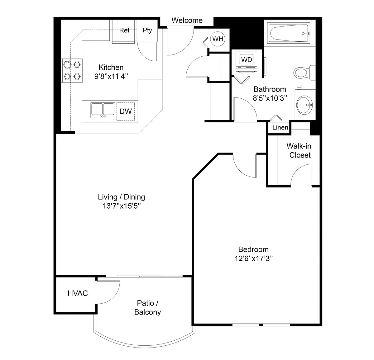 Floor plan Belmont