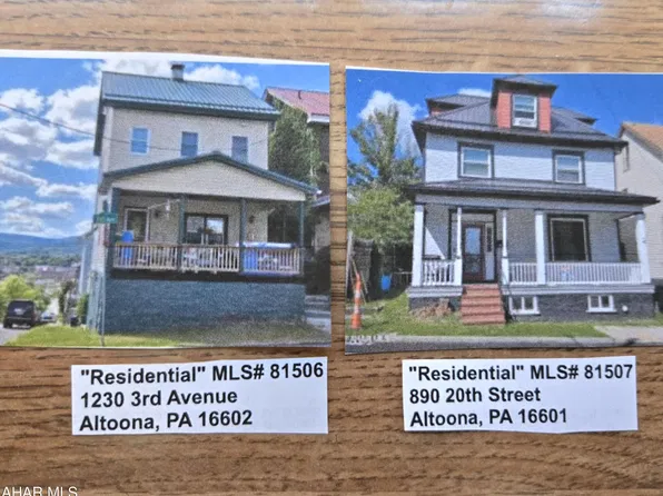 2 Homes Package Sale, Altoona, PA 16602
