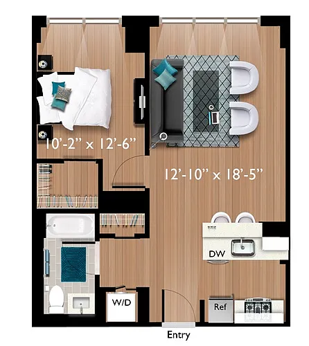 Floor plan Continuum 55_A3