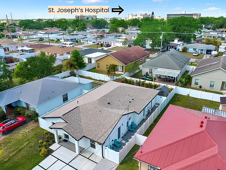 Aerial View St. Joseph's Hospital
