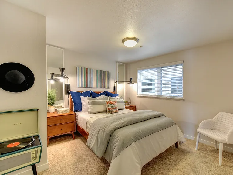 Bedroom with Window