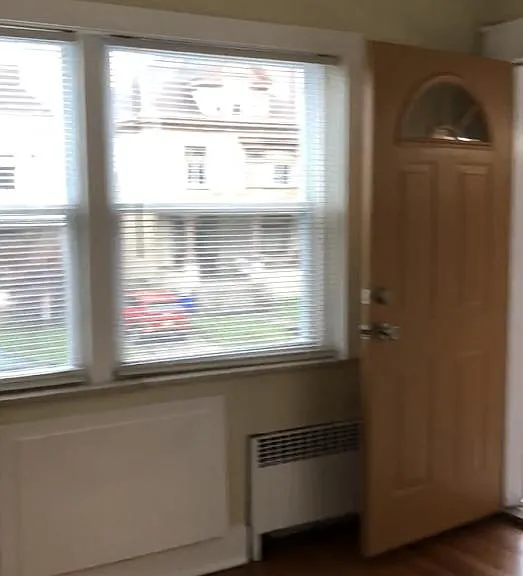 Living room front windows