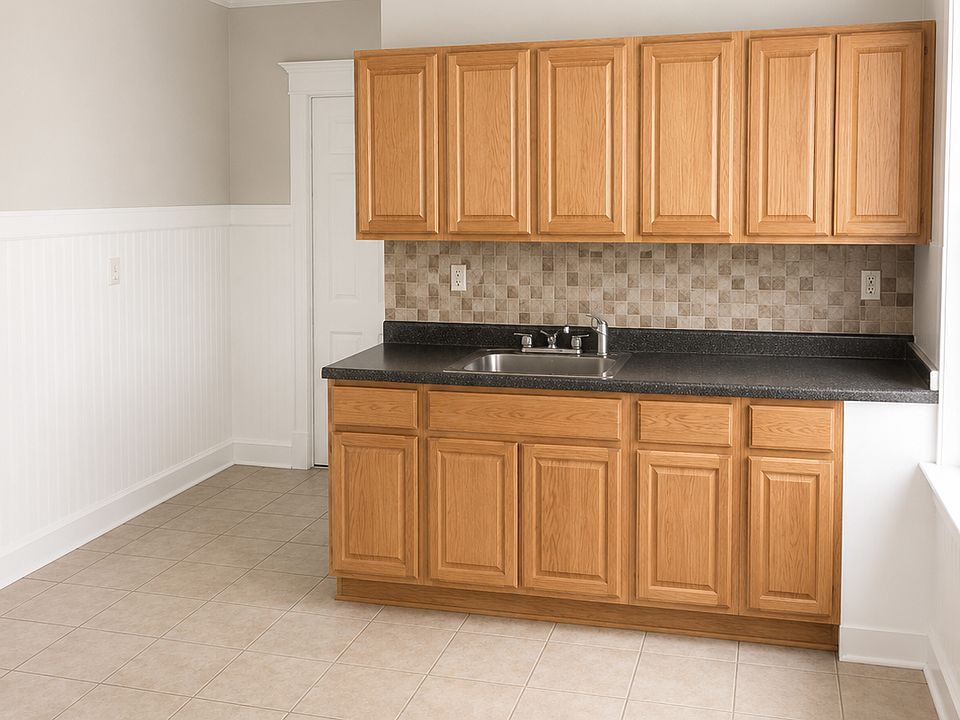 Clean kitchen space ready for everyday cooking