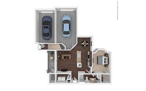 Floor plan Harbour Cove I, II Classic