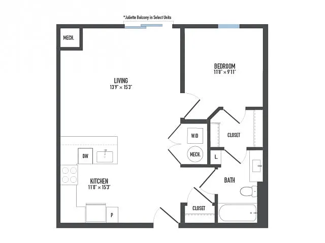 Floor plan Bradford