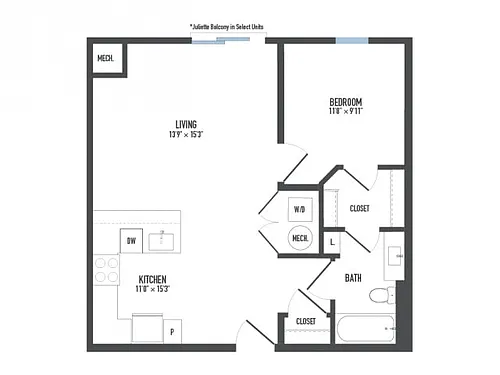 Floor plan Bradford