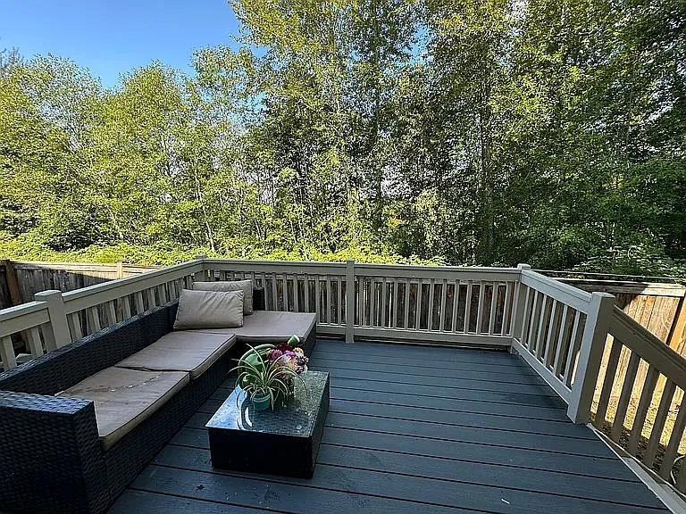Private back yard