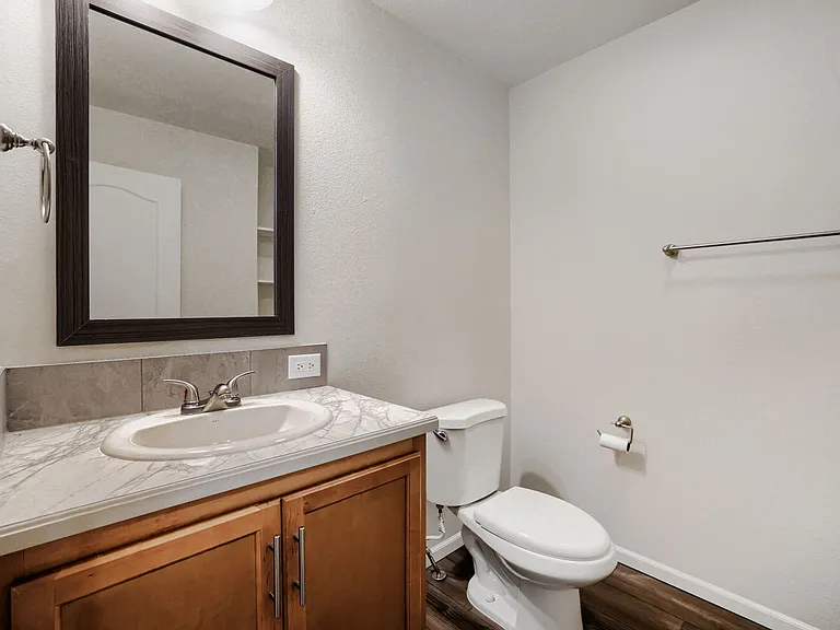 1/2 bathroom. First floor