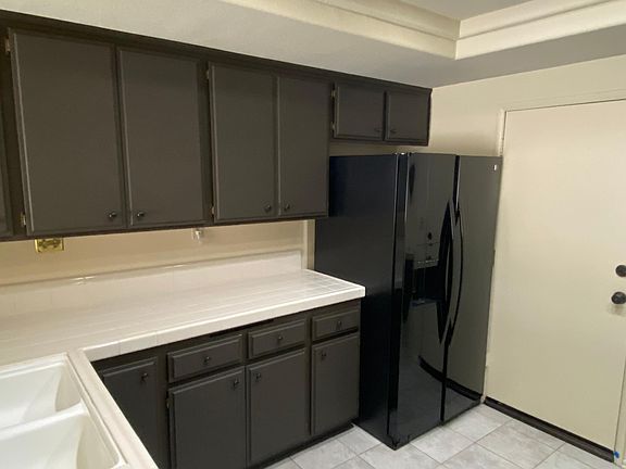 Kitchen and door to laundry room