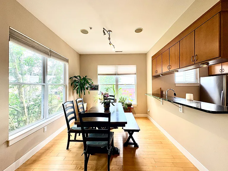 Dinning and kitchen areas