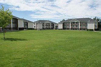 looking from pool to unit