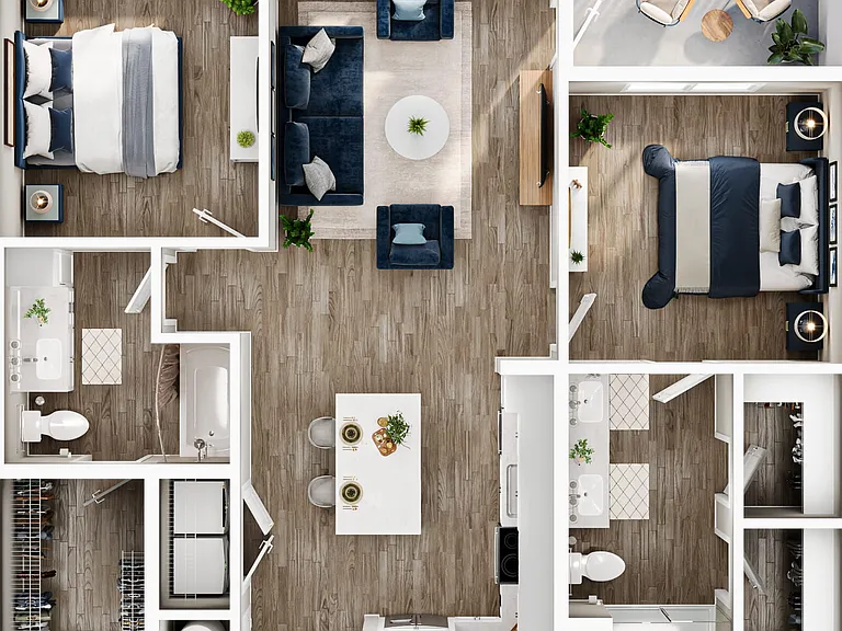 B3 floor plan Solis Birkdale