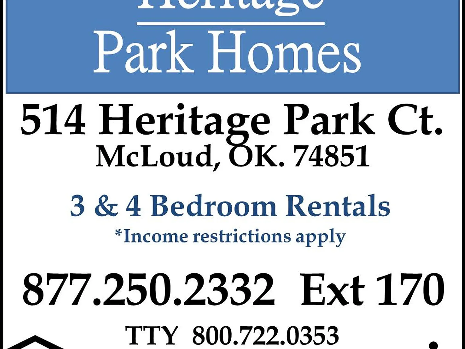 Heritage Park Homes — Photo 1