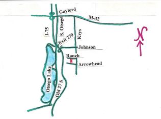 Ranch Rd, Gaylord, MI 49735