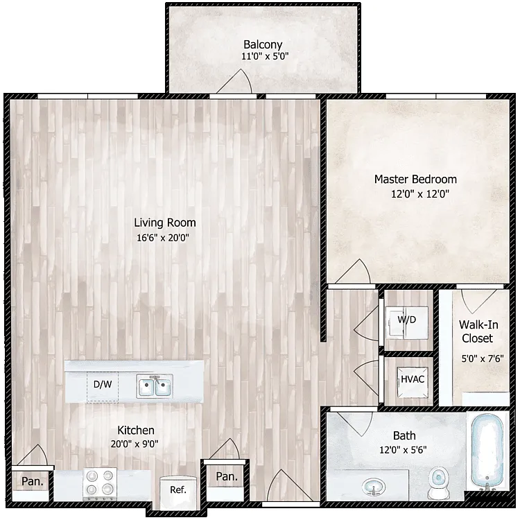 Floor plan Elmington