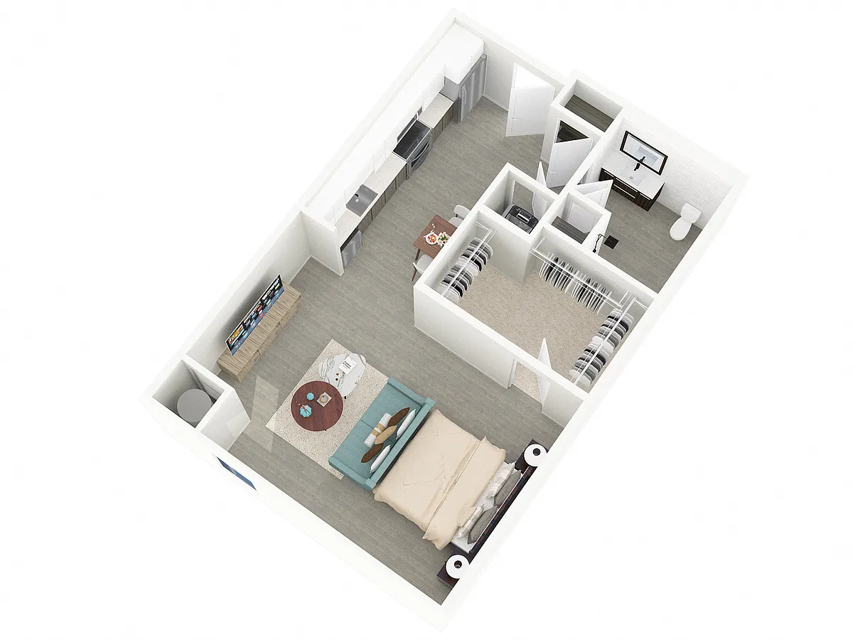 Floor plan Studio Large