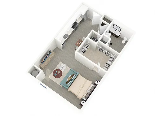 Floor plan Studio Large