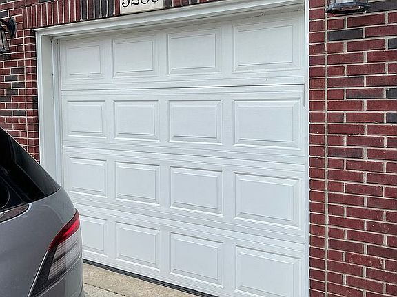 Private garage entrance