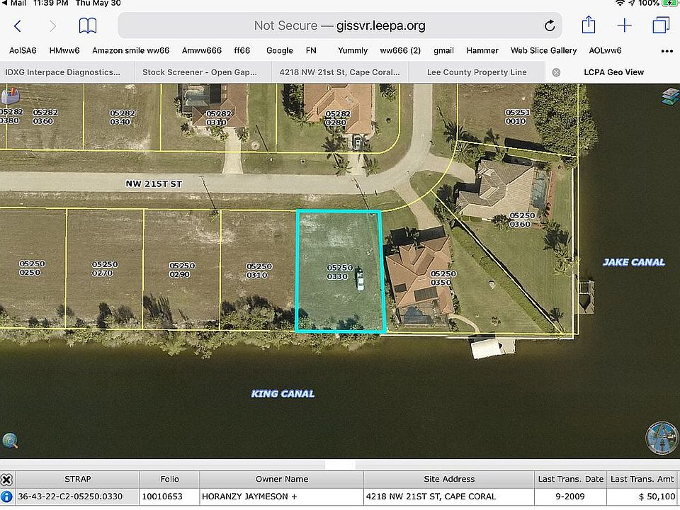 Slightly oversized lot