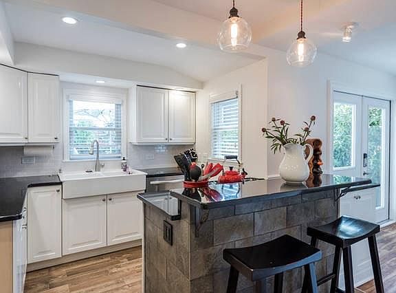 kitchen - new stainless steel appliances