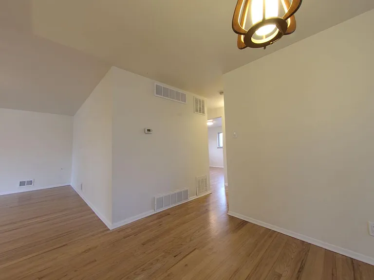 View from Dining area towards bedrooms/rear of house.