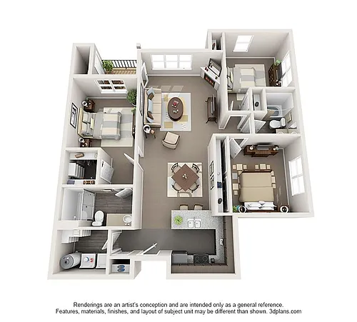 Floor plan 286D1