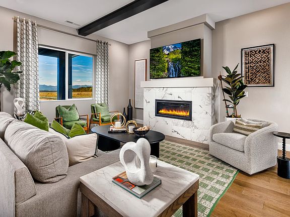 Great Room in Liberty Model