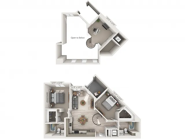 Floor plan B1M