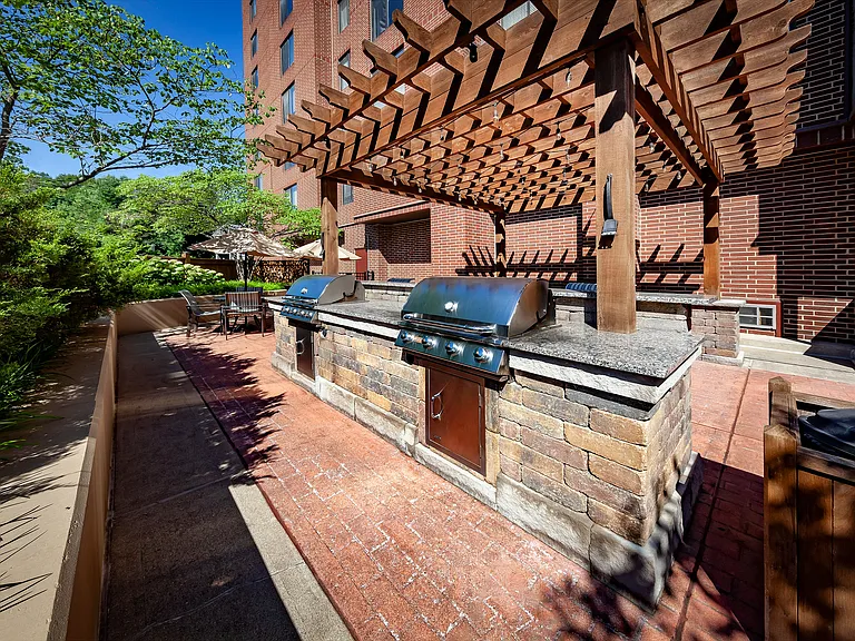 Outdoor Patio with Grills