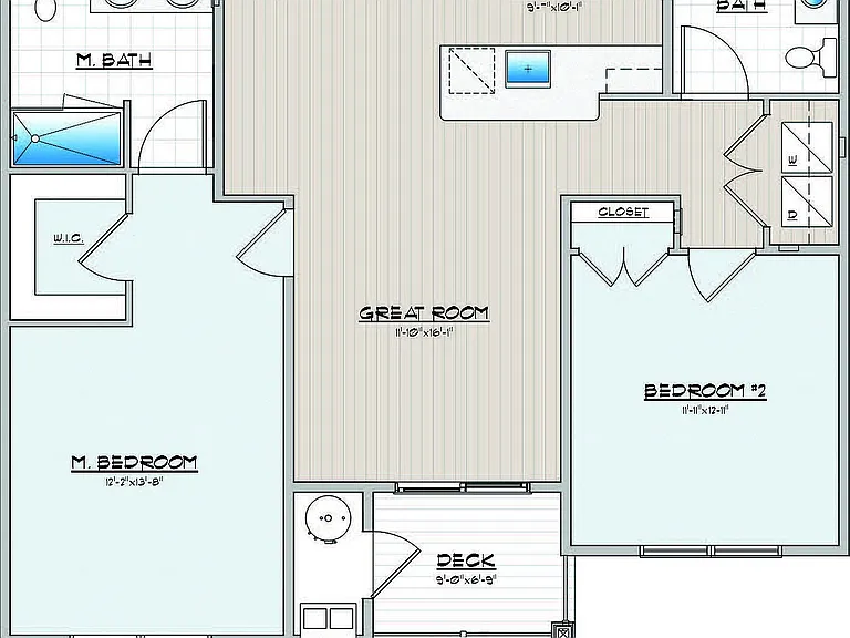 Explore this chic urban apartment layout, optimized for comfort and style. Explore this chic urban apartment layout, optimized for comfort and style.