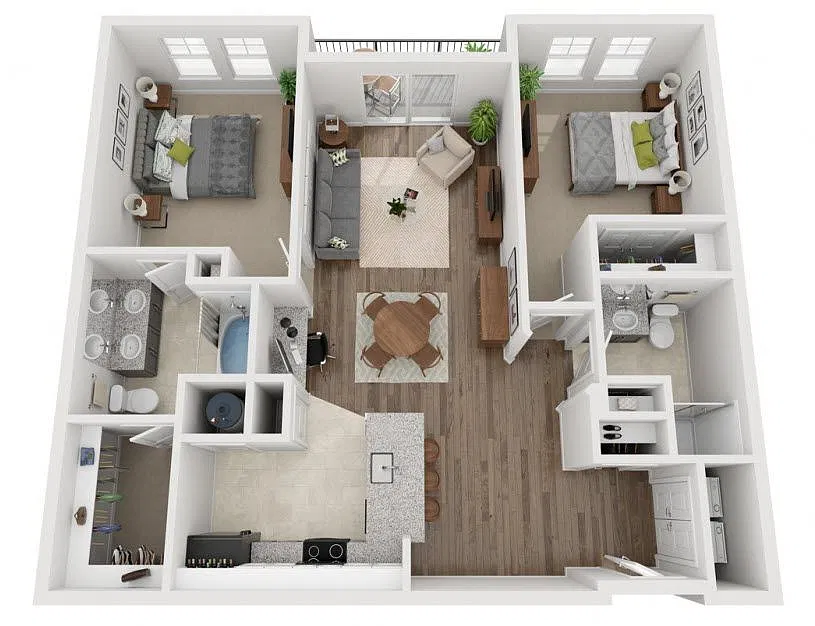 Floor plan Rifugio
