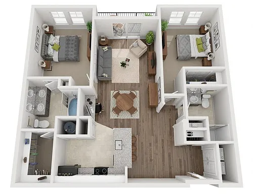 Floor plan Rifugio
