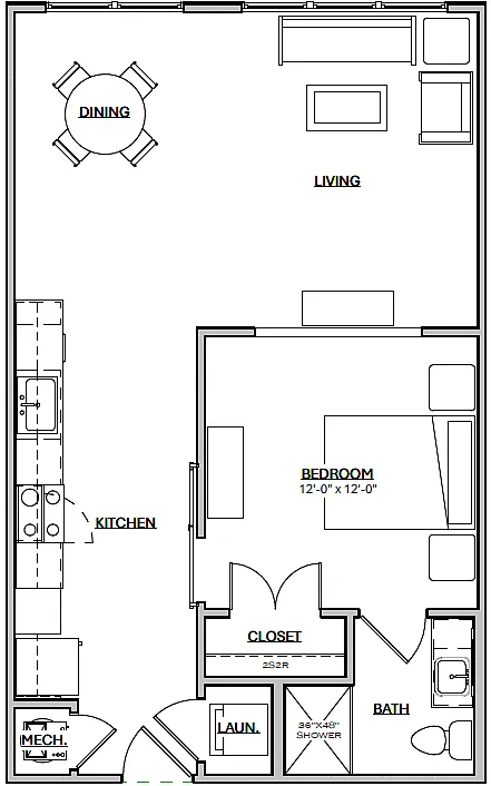 Floor plan S8