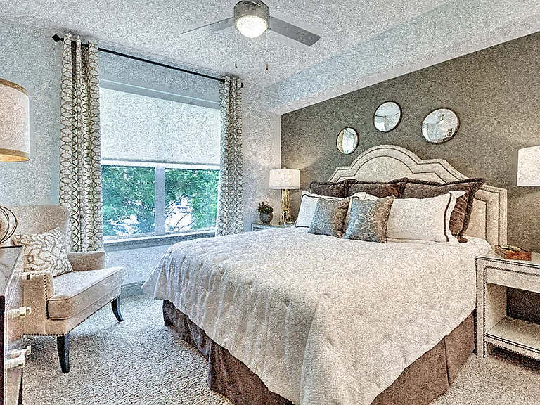 Great floor plans with large windows for natural light