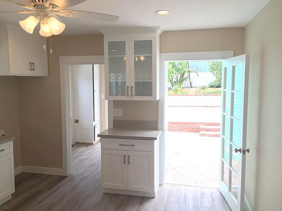 Rear exit to back yard from Kitchen