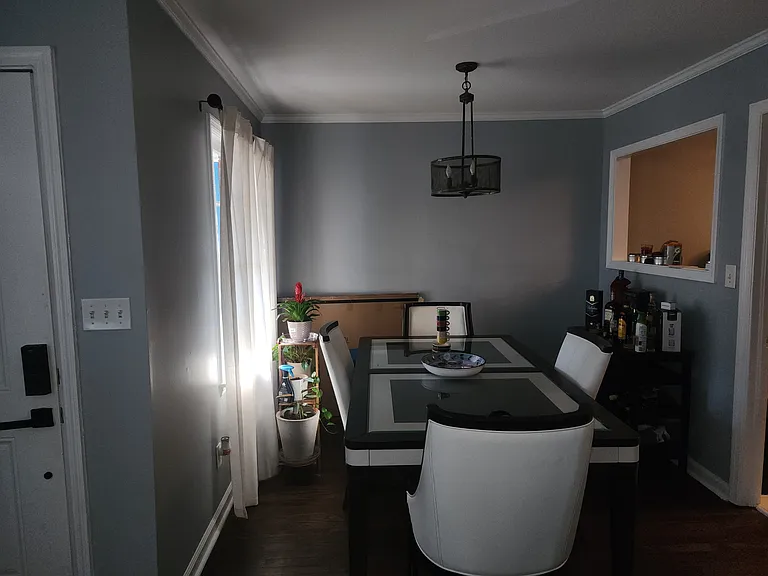 Formal dining area