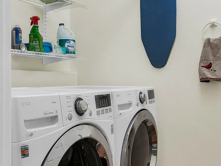 New photo coming, laundry units have been upgraded