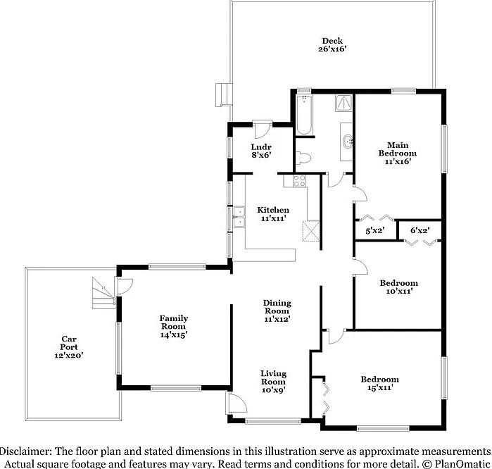 3 bed, 1.0 bath, 1403 sqft, $1,460 — Photo 2